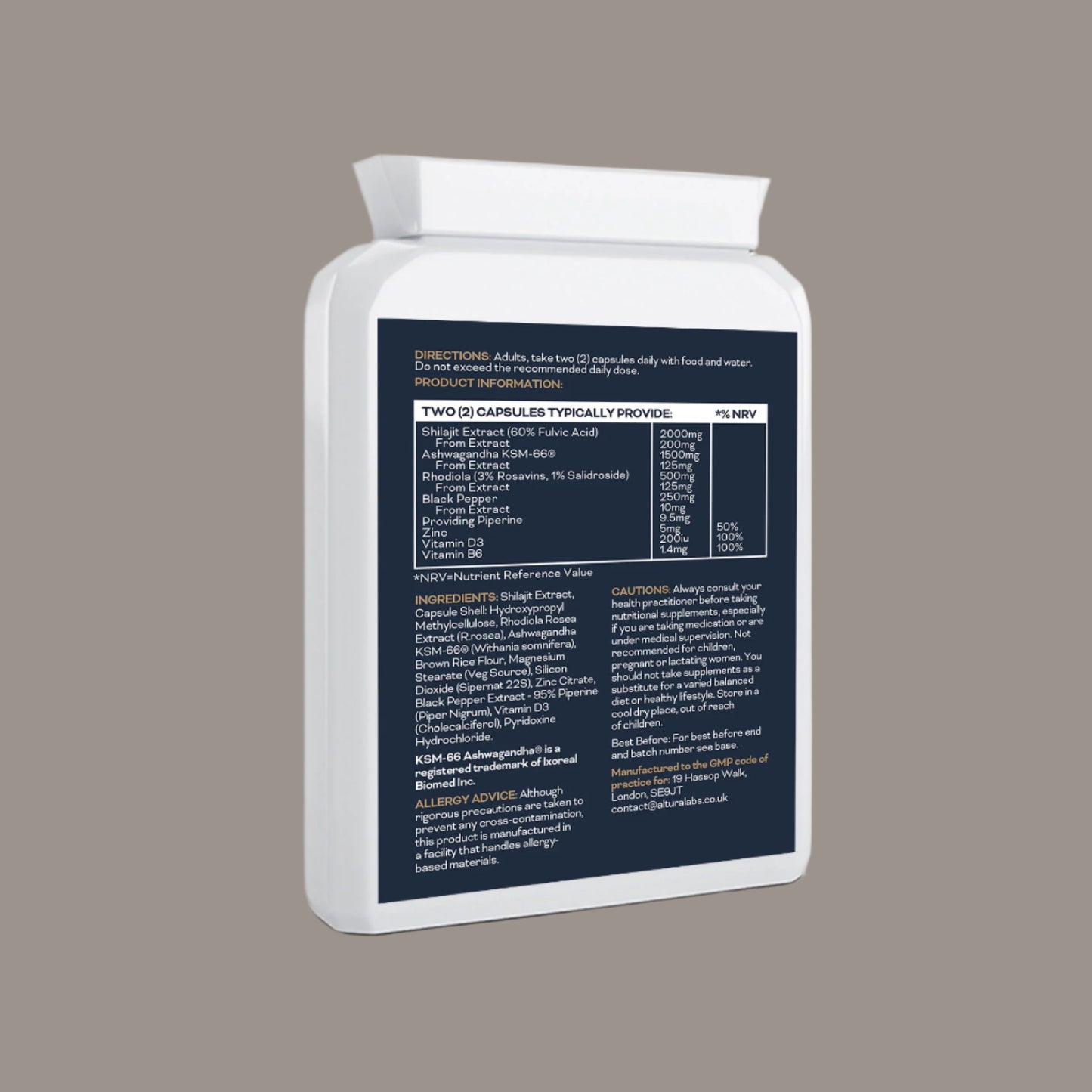 BLACK MAGIC: Shilajit Adaptogen Complex